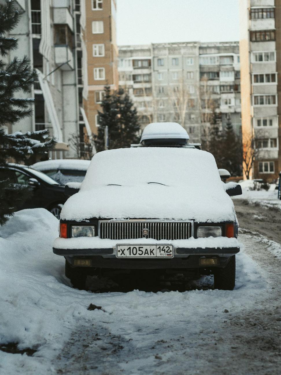 Mechanic servicing vehicle